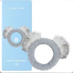 I Dew Care Gray Koala Headband
